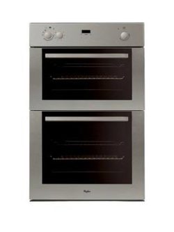 Whirlpool Akw601Ix Built In Electric Double Oven - Stainless Steel